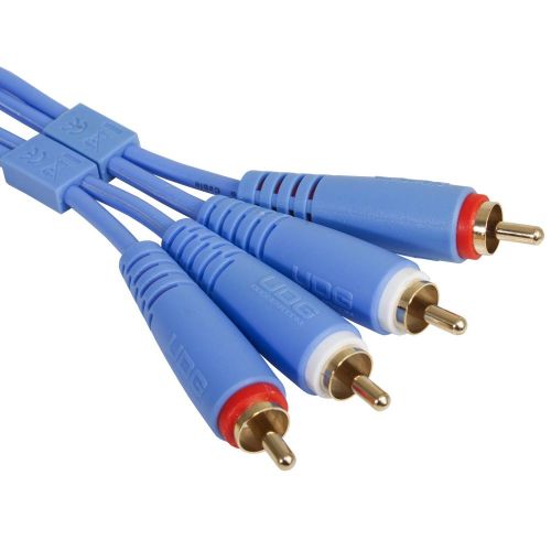 Аудиокабель UDG Set RCA - RCA Blue 1,5m (U97001LB)